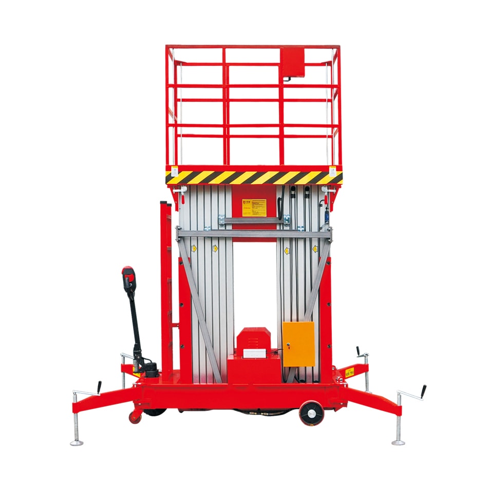 雙桅柱鋁合金升降機(jī)